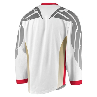 Shop Adpro Sports White/gray Philadelphia Wings Replica Jersey