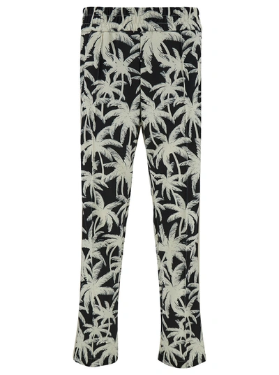 Shop Palm Angels Palms Allover Track Pants Black Off Whit