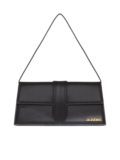 Shop Jacquemus Shoulder Bag In Black