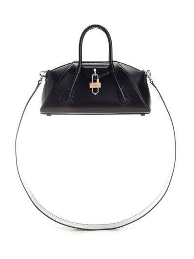Shop Givenchy Black Antigona Handbag
