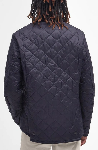Shop Barbour Heritage Liddesdale Quilted Jacket In Navy