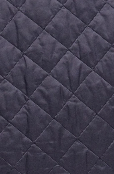 Barbour Heritage Liddesdale Diamond Quilted Jacket In Navy