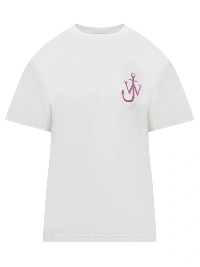 Shop Jw Anderson J.w. Anderson T-shirt In White