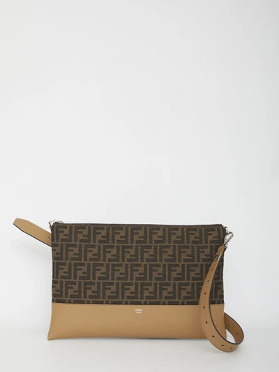 Shop Fendi After Small Pouch In Beige