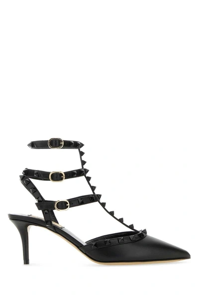 Shop Valentino Garavani Heeled Shoes In Black