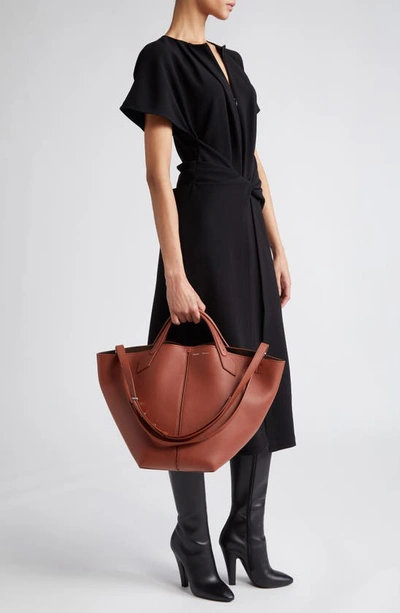 Shop Proenza Schouler Large Chelsea Tote In Cognac