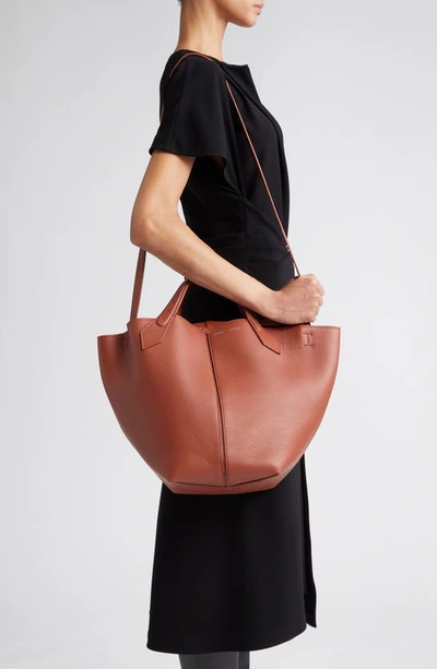 Proenza Schouler Large Chelsea Tote In Cognac