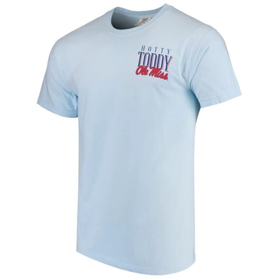 Shop Image One Light Blue Ole Miss Rebels Welcome To The South Comfort Colors T-shirt