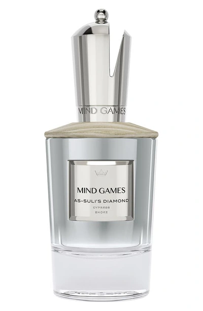 Mind Games As-suli's Diamond Extrait De Parfum - Silver Bishop, 3.4 Oz. In White