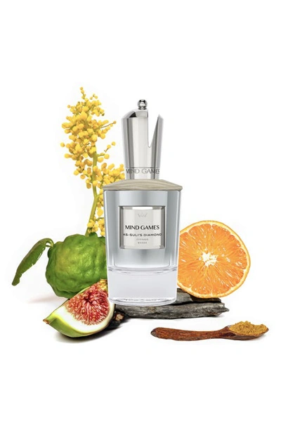Mind Games As-suli's Diamond Extrait De Parfum - Silver Bishop, 3.4 Oz. In White