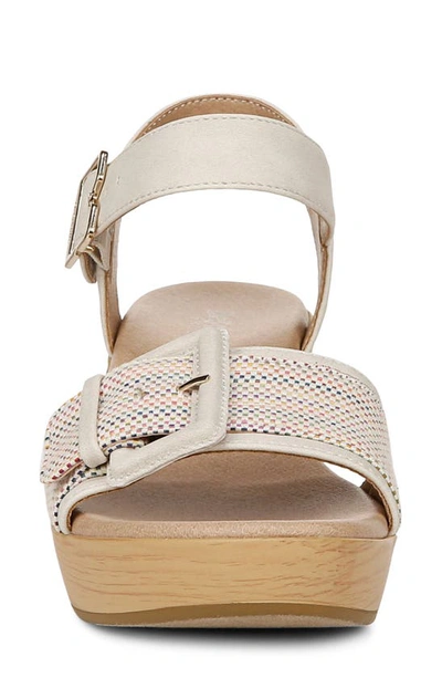 Shop Dr. Scholl's Felicity Clog Sandal In Offwhite