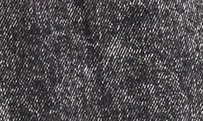 Shop Steve Madden Kyla Asymmetric Denim Miniskirt In Black