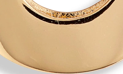 Shop Jenny Bird Mega U-link Earrings In High Polish Gold