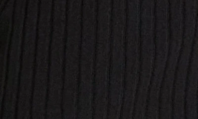 Shop Theory Wide Rib Merino Wool Cardigan In Black
