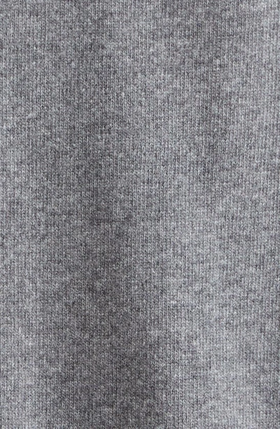 Shop Molly Goddard Taffeta Trim Wool & Cashmere V-neck Cardigan In Grey