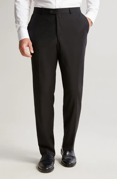 Shop Hickey Freeman Infinity Classic Fit Solid Suit In Black