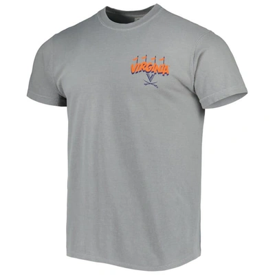 Shop Image One Gray Virginia Cavaliers Hyperlocal T-shirt