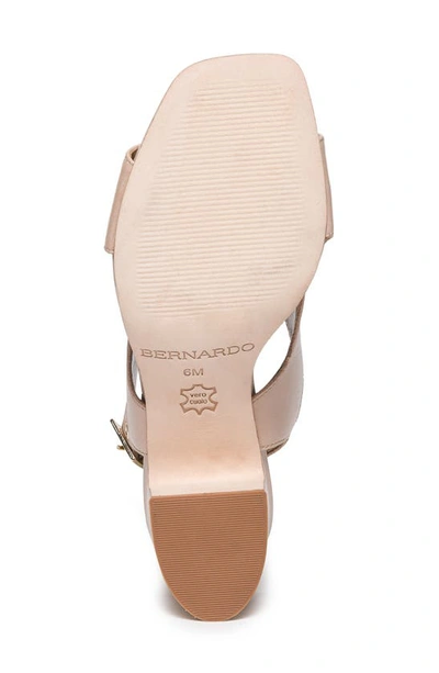 Shop Bernardo Footwear Bedford Slingback Pump In Blush