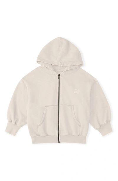 Shop The Sunday Collective Kids' Natural Dye Everyday Zip-up Hoodie In Beechwood