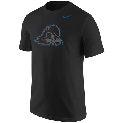Shop Nike Black Delaware Fightin' Blue Hens Logo Color Pop T-shirt