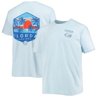 Shop Image One Light Blue Florida Gators Landscape Shield Comfort Colors T-shirt