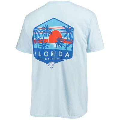 Shop Image One Light Blue Florida Gators Landscape Shield Comfort Colors T-shirt