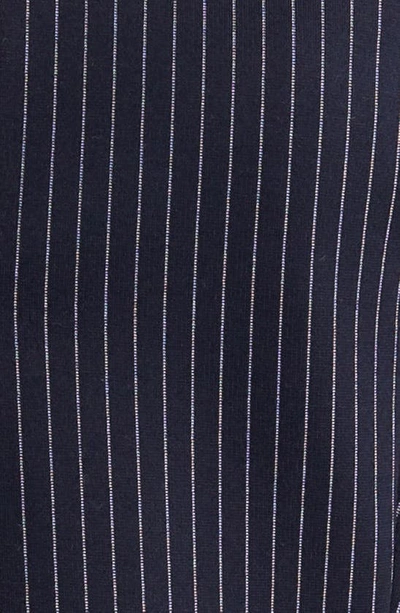 Shop Rag & Bone Priya Stripe Ponte Knit Vest In Navy Stripe