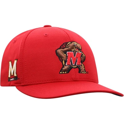 Shop Top Of The World Red Maryland Terrapins Reflex Logo Flex Hat