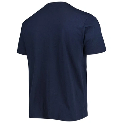 Shop Levelwear Navy Seattle Kraken Richmond Wordmark T-shirt