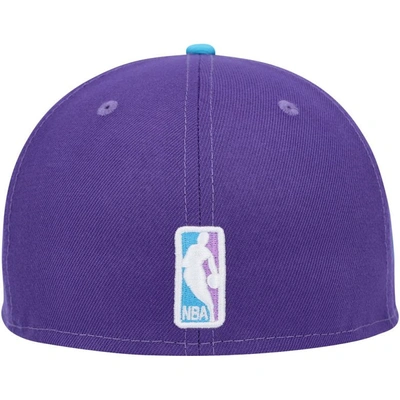 Shop New Era Purple Milwaukee Bucks Vice 59fifty Fitted Hat