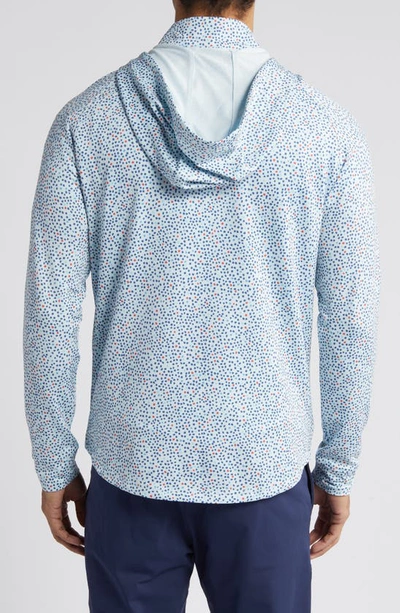 Swannies Tilly Half Zip Hoodie In Sky