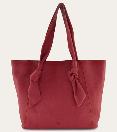 Shop The Frye Company Frye Nora Knotted Tote In Cupid