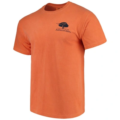 Shop Image One Orange Auburn Tigers Banner Local Comfort Color T-shirt