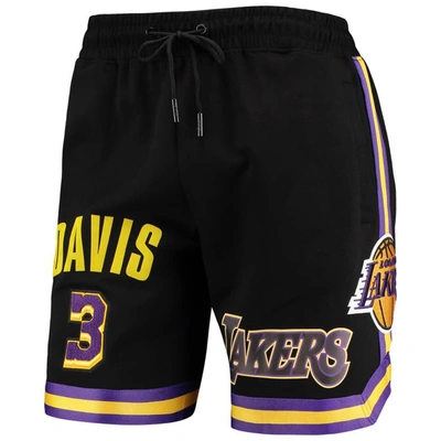 Shop Pro Standard Anthony Davis Black Los Angeles Lakers Player Shorts