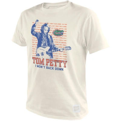 Shop Retro Brand Original  Tom Petty White Florida Gators I Won't Back Down Retro T-shirt