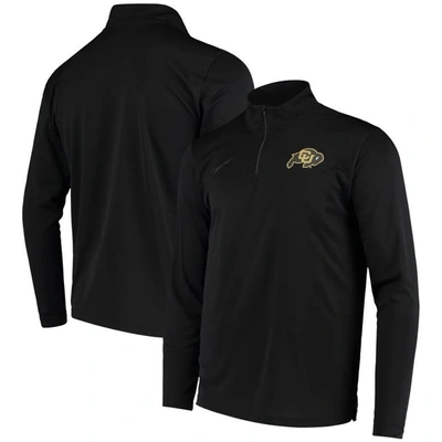 Shop Nike Black Colorado Buffaloes Intensity Quarter-zip Performance Jacket