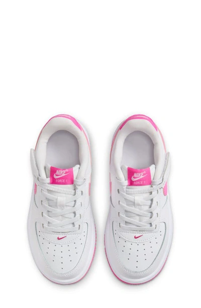 Shop Nike Air Force 1 Low Easyon Sneaker In White/ Laser Fuchsia