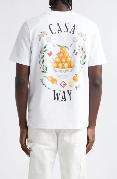 Casablanca Casa Way T-shirt In Casa Way
