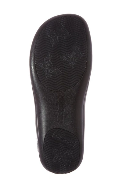 Shop A.w.a.k.e. Alegria Keli Embossed Clog Loafer In Midnight Garden Leather