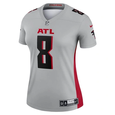 Shop Nike Kyle Pitts Gray Atlanta Falcons Inverted Legend Jersey