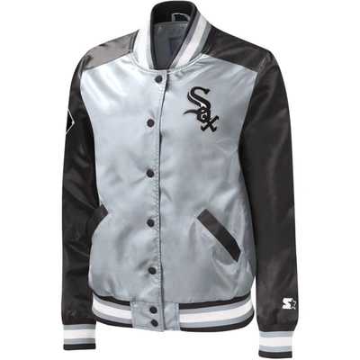 Shop Starter Silver Chicago White Sox The Legend Full-snap Jacket