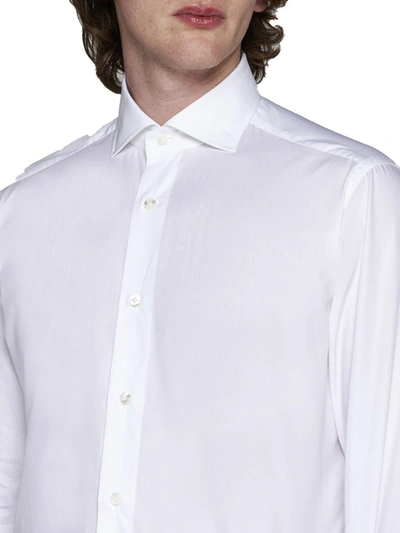 Shop D4.0 D 4.0 Shirts In White