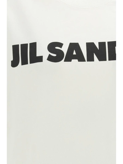 Shop Jil Sander T-shirts & Vests In Porcelain