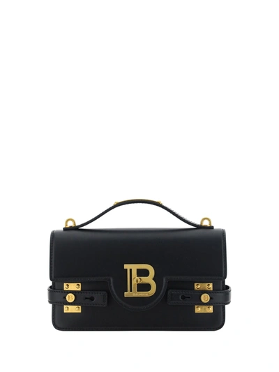 Shop Balmain Handbag In 0pa Noir