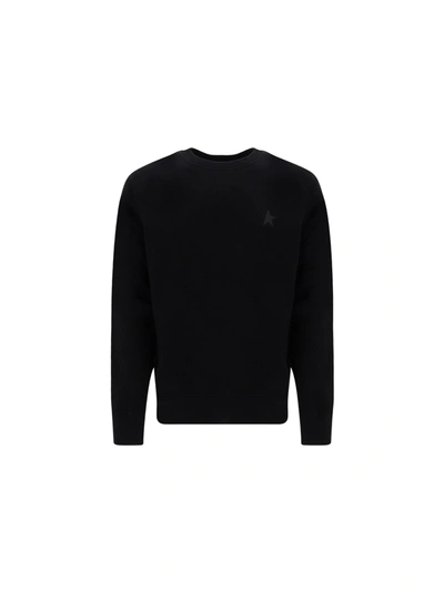 Shop Golden Goose Star Sweatshirt In Black