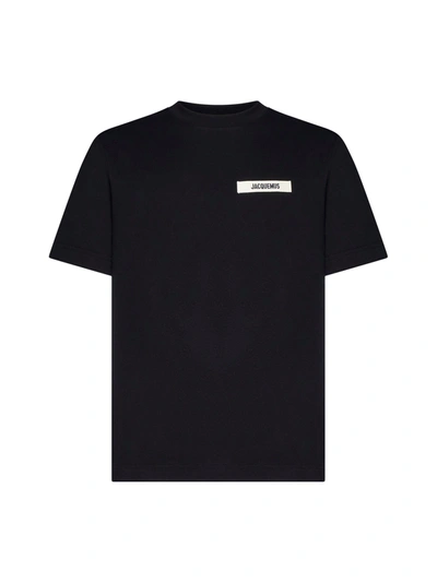 Shop Jacquemus T-shirt In Black