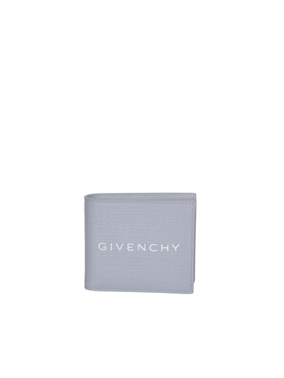 Shop Givenchy Classique 4g Grey Wallet