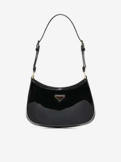 Shop Prada Cleo Leather Bag In Kj Nero R