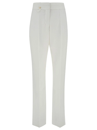 Shop Jacquemus 241pa0381359100 In White