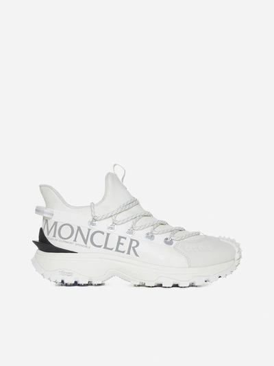 Shop Moncler Trailgrip Lite 2 Ripstop Sneakers In White